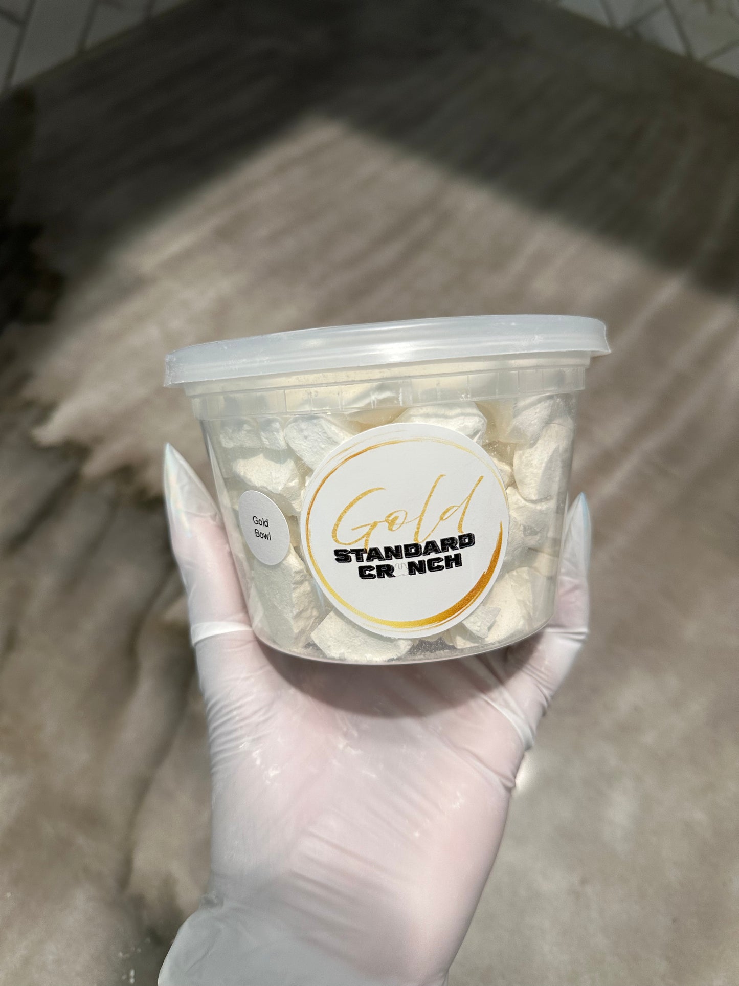 NEW! Gold Bowl ( Small HARD Chunks )